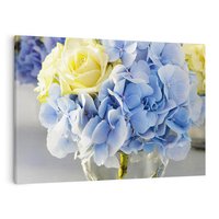 Obraz na płótnie 120x80 - Różany Bukiet - bukiet, kwiaty