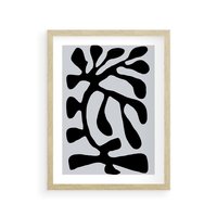 Plakat w ramie 40x50 - Przenikające Refleksje - matisse, sztuka nowoczesna - rama drewno