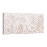 Obraz na płótnie 120x60 - Pejzaż zaklętych uczuć - monochromatyczne, w odcieniach beżu