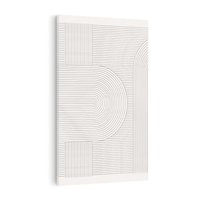 Obraz na płótnie 70x100 - Geometryczna Elegancja Mid Century - mid century, minimalizm