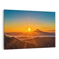 Obraz na płótnie 100x70 - Malownicze góry piękno krajobrazu - góry, krajobraz