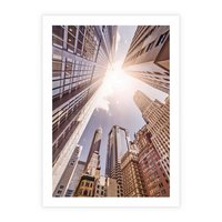 Plakat bez ramy 40x50 - Oczami artysty - miasto, perspektywa