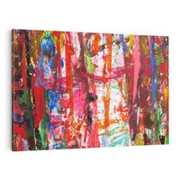 Obraz na płótnie 120x80 - Abstrakcja: wyraz emocji - abstrakcja