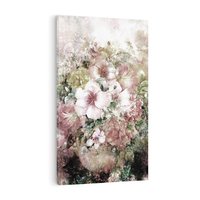 Obraz na płótnie 50x70 - Piękno natury na płótnie - kwiaty, olejne