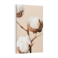 Obraz na płótnie 70x100 - Bawełniana melancholia - bawełna, suche