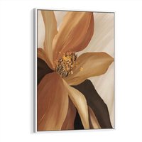 Obraz w ramie 50x70 - Wyraz Luksusu - sztuka, nowoczesna - rama biała