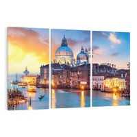 Obraz na płótnie 120x80 - Wenecja: miasto zakochanych - Wenecja, Włochy