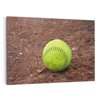 Obraz na płótnie 70x50 - Baseballowa Fuzja Sportu - baseball, piłka