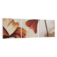 Obraz na płótnie 120x40 - Sztuka Kwiatów - kwiaty, sztuka