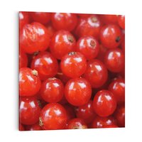 Obraz na płótnie 30x30 - Pożeczka - Czerwony Skarb - pożeczka, owoc