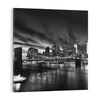 Obraz na płótnie 60x60 - Manhattan - pulsujące serce Nowego Jorku - Manhattan, New