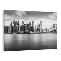 Obraz na płótnie 70x50 - Nowy Jork o zmierzchu - Nowy Jork, niebo