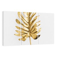 Obraz na płótnie 120x80 - Ponadczasowy Urok - złote, liście