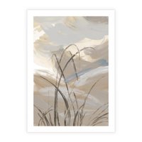 Plakat bez ramy 21x30 - Nowoczesne Odbicia - akwarela, obraz