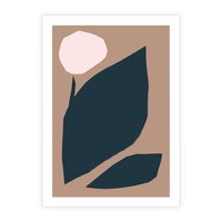 Plakat bez ramy 40x50 - Rozkwitająca Wolność Boho - abstrakcyjny obraz, plakat