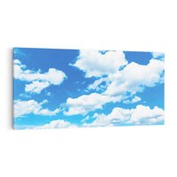 Obraz na płótnie 120x60 - Niebo pełne chmur - niebo, chmury