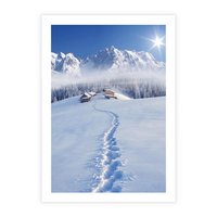 Plakat bez ramy 50x70 - Magia zimowych gór - zima, góry