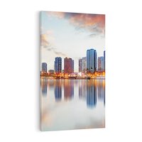 Obraz na płótnie 50x70 - miasto zakochanych - Paryż, Francja