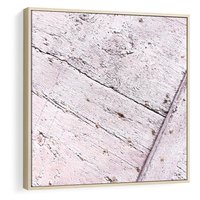 Obraz w ramie 50x50 - Nowoczesna Elegancja - beton, struktura - rama drewno