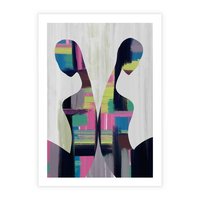 Plakat bez ramy 30x40 - Nowa Era - abstrakcyjny plakat, nowoczesna sztuka