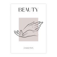 Plakat bez ramy 21x30 - Wibracje Nieprzewidywalnych Form - bogo plakat, dłonie