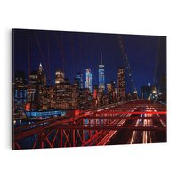 Obraz na płótnie 70x50 - Most w Nowym Jorku - Manhattan - most, Nowy Jork