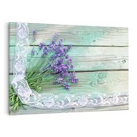 Obraz na płótnie 120x80 - Romantyczna lawenda - lawenda, kwiaty