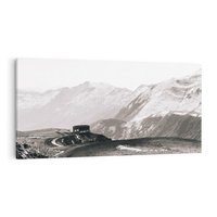 Obraz na płótnie 100x50 - Wzgórza w Bieli - górski krajobraz, punkt widokowy