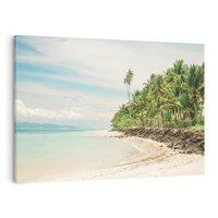 Obraz na płótnie 100x70 - Uczta Egzotycznych Marzeń - fotografia, rajska plaża