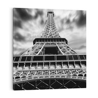 Obraz na płótnie 50x50 - Wieża Eiffla w Paryżu - Wieża, Eiffla