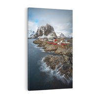 Obraz na płótnie 50x70 - Skandynawia - górska odsłona - Skandynawia, góry