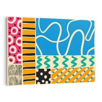 Obraz na płótnie 70x50 - Etno Boho - etno ornamenty, boho klimat
