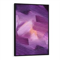 Obraz w ramie 50x70 - Abstrakcyjna gra kolorów - abstrakcja, akwarela - rama czarna