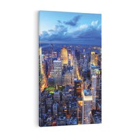 Obraz na płótnie 80x120 - Energia wielkiego miasta - Nowy Jork, NY