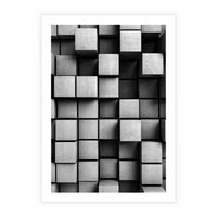 Plakat bez ramy 21x30 - Geometryczne Elegancje - nowoczesny, geometryczny