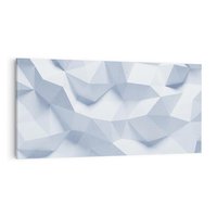 Obraz na płótnie 120x60 - Trójwymiarowa geometria - geometria, 3d