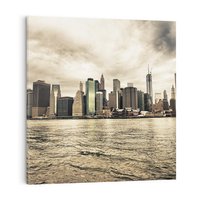 Obraz na płótnie 70x70 - Nowy Jork - miejska ikona - NY, USA