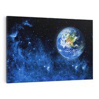 Obraz na płótnie 100x70 - Magia kosmicznej nocy - gwiazdy, kosmos