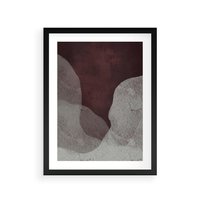 Plakat w ramie 40x50 - Zaklęte Zaburzenia - mroczny plakat, nowoczesne wnętrza - rama czarna