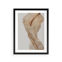 Plakat w ramie 50x70 - Suszone piękno - susz, suche - rama czarna