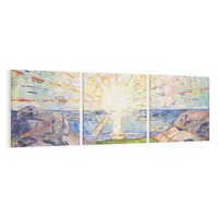 Obraz na płótnie 120x40 - "Solenintro" (1912-1913) Edvard Munch - Reprodukcja - reprodukcja, obraz na płótnie