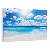 Obraz na płótnie 70x50 - Wakacyjna plaża - plaża, wakacje