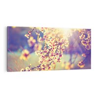 Obraz na płótnie 120x60 - Kwiatowa Wiosna - kwiaty, wiosna