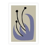 Plakat bez ramy 40x50 - Bezgraniczne Przenikanie - minimalizm, boho plakat