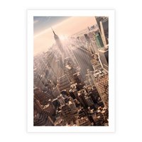 Plakat bez ramy 40x50 - Dynamika Nowego Jorku - Nowy Jork, miasto