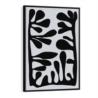 Obraz w ramie 50x70 - Taniec Kształtów - matisse, sztuka nowoczesna - rama czarna
