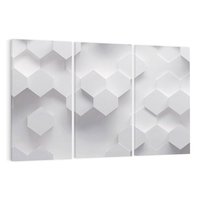 Obraz na płótnie 120x80 - Kreatywna Forma - geometryczny, 3D