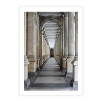 Plakat bez ramy 30x40 - Uroki Kolumn - kolumny, architektura