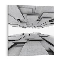 Obraz na płótnie 40x40 - Architektura 3D - architektura, 3D