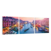 Obraz na płótnie 120x40 - Romantyczna Wenecja we Włoszech - Wenecja, Włochy